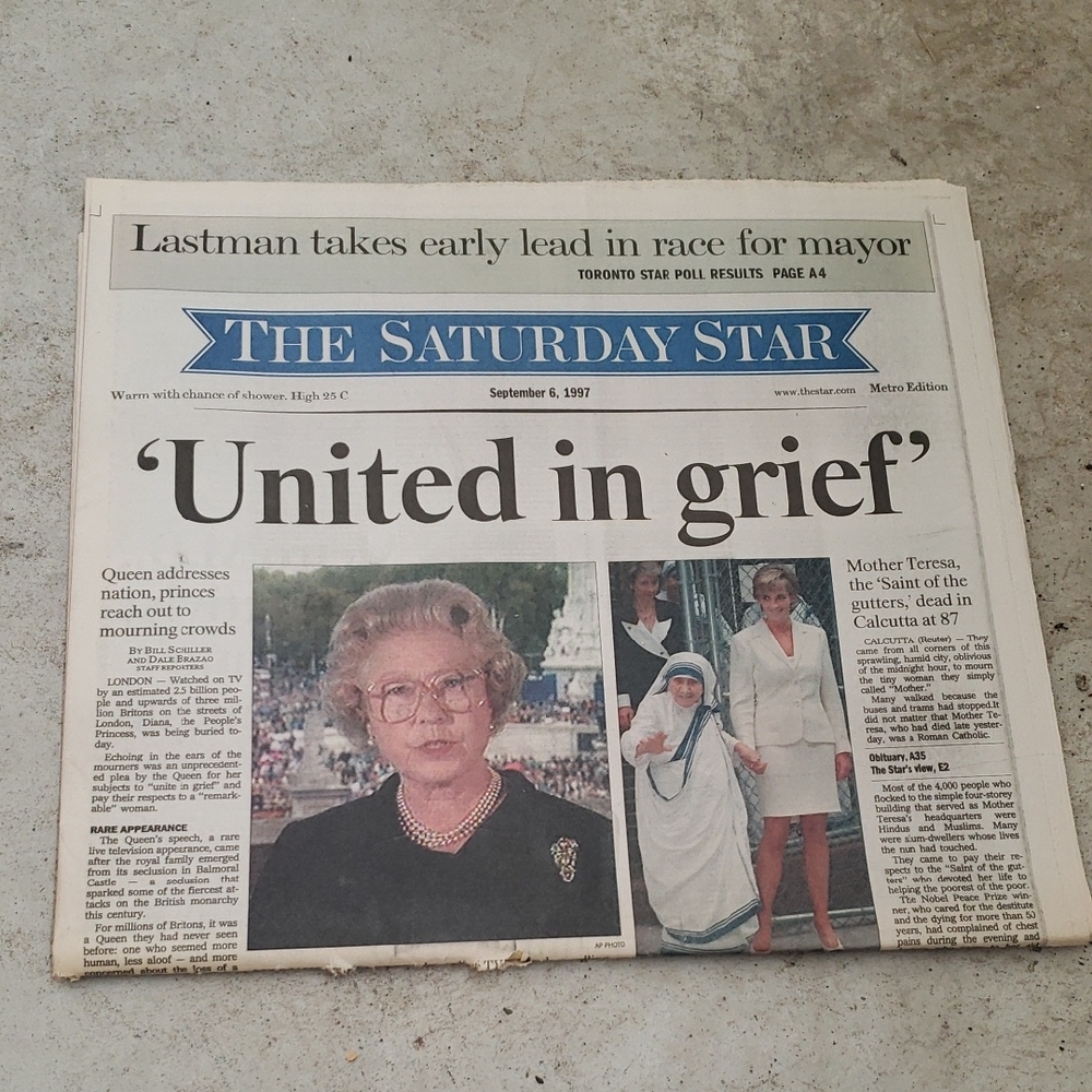 Vintage News Paper